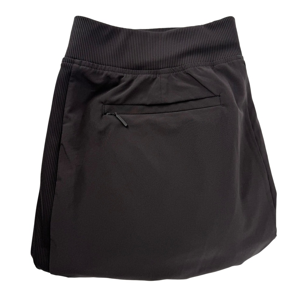 Athleta Brooklyn Ankle Pants Women's Size 10 Gray Straight‎ Leg Zip Pockets